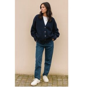 Alexander Wang | Oversize Navy Cardigan